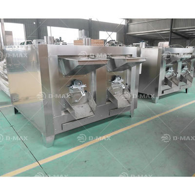 200 kg/h op maat gemaakte gas-elektrische notenrooster voor snackproductie