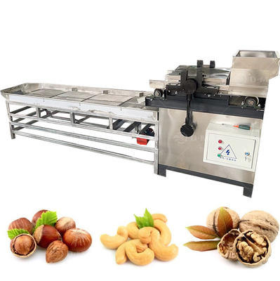 Gesneden noten amandel pinda's crusher Schelp Palm kernel crackers en gescheiden crush snijmachine