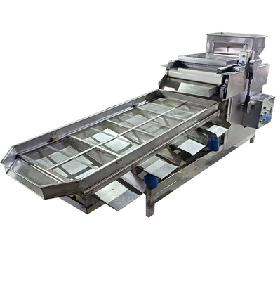 Gesneden noten amandel pinda's crusher Schelp Palm kernel crackers en gescheiden crush snijmachine