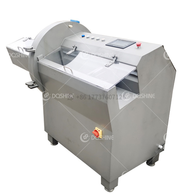 Horizontale vleessnijmachine voor grote bevroren buffelfleesporties 210 stuks/min