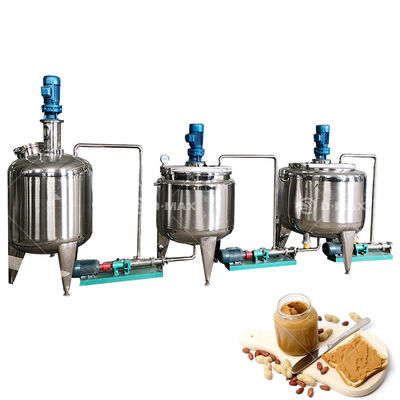 3000*1200*1700 mm Supply Creamy Peanut Butter Production Line Machine maken