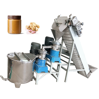Productieapparatuur voor notenjam Geavanceerde olijvenpastaproductiemachine voor pindakaas