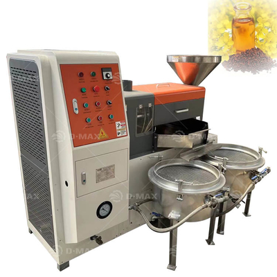 Spiraalspiraal van druivenzaad, palmboom, cashewnoot, schelp van de olie, oliepressen, extractie-machine met 380V spanning
