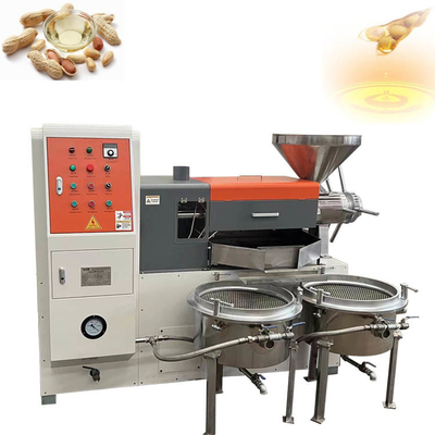 Spiraalspiraal van druivenzaad, palmboom, cashewnoot, schelp van de olie, oliepressen, extractie-machine met 380V spanning
