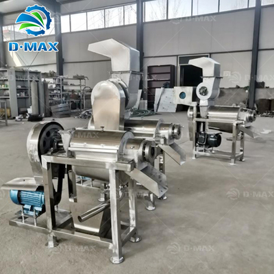 Gemakkelijk te bedienen groente schroef gecrushed sap maken machine met 1100 * 370 * 1510mm ontwerp