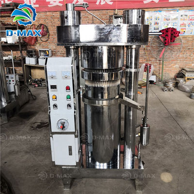 Kleine zaadjes oliepersen machine voor sesam zonnebloempit Hydraulisch koudwarm persen