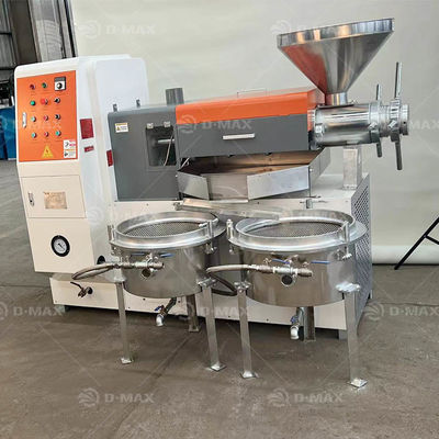 Hoge productiviteit 580 kg Industrieel palmboom Argan Grote spiraal olie koud pers extractor kokosolie persor