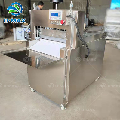 Versatile 0, 1-5 mm snijgrootte Bevroren schapen-rundvlees snijmachine voor commerciële