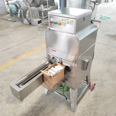 Machine voor het afhakken en schillen van vers maïs