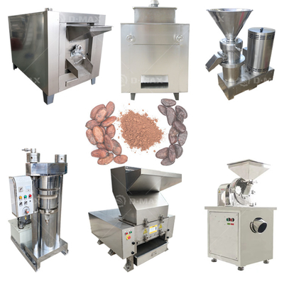 0.75kw cacao bean verwerkingsmachine voor de productie van chocolade vloeistof en cacao poeder