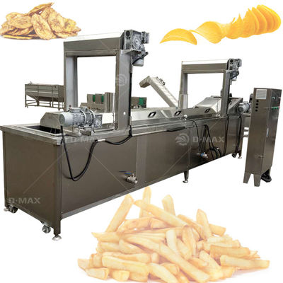 Gepersonaliseerde gebakken bevroren frietjes ontdooiing machine maken aardappelchips productielijn