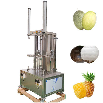 Automatische meloen schillen machine schillen ananas mango en meer met verstelbare dikte