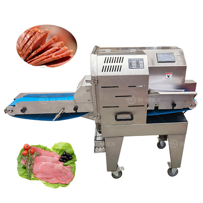 Equipment voor de voedingsindustrie 304 roestvrij staal gekookt vlees worst ham spek snijmachine