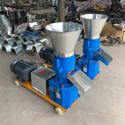 220v/380v Spanning Wheat Bran Pellet Maker voor kleine Mini Geit Vee Cat
