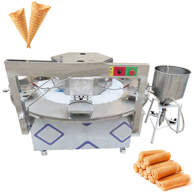 Makkelijke bediening Snack Maker voor Waffle Cup Egg Rolls en Soft Wafer Biscuits