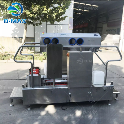 Supply Boots Wasmachine Desinfection Machine met 0.85kw Power en vuilreinigingsfunctie