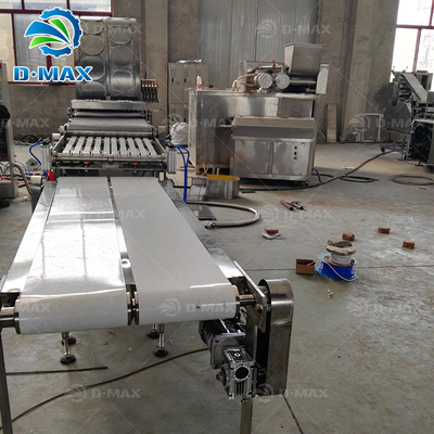 Automatische Spanning 380v Pancake Chapati Spring Roll Wrapper Egg Roll Skin Maker Machine