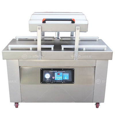 Heavy Duty Table Top Double Chamber Vacuum Sealing Machine voor stof varkensvlees rundvlees en thee