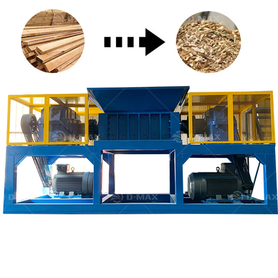 Recycling van koperdraden met zware dubbele schachtbrekers van recyclingdeskundigen