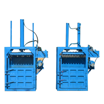 Hoogproductieve verticale balingspers voor het recyclen van afvalpapier en PE-zakfilmrol