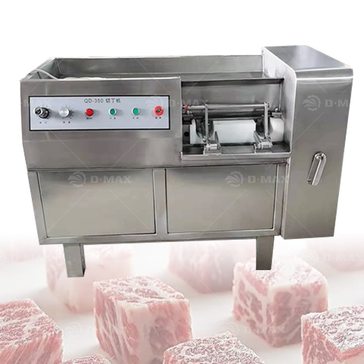 Geschikt voor rundvlees, varkensvlees, spek, kaas en vlees Industrial Frozen Pork Meat Dicer Machine