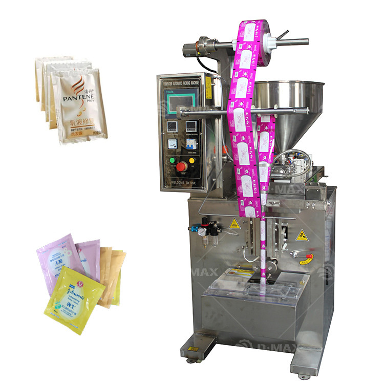 Gemakkelijk te bedienen Shampoo Gel Paste Sachet Verpakkingsmachine voor Viskose Vloeistof